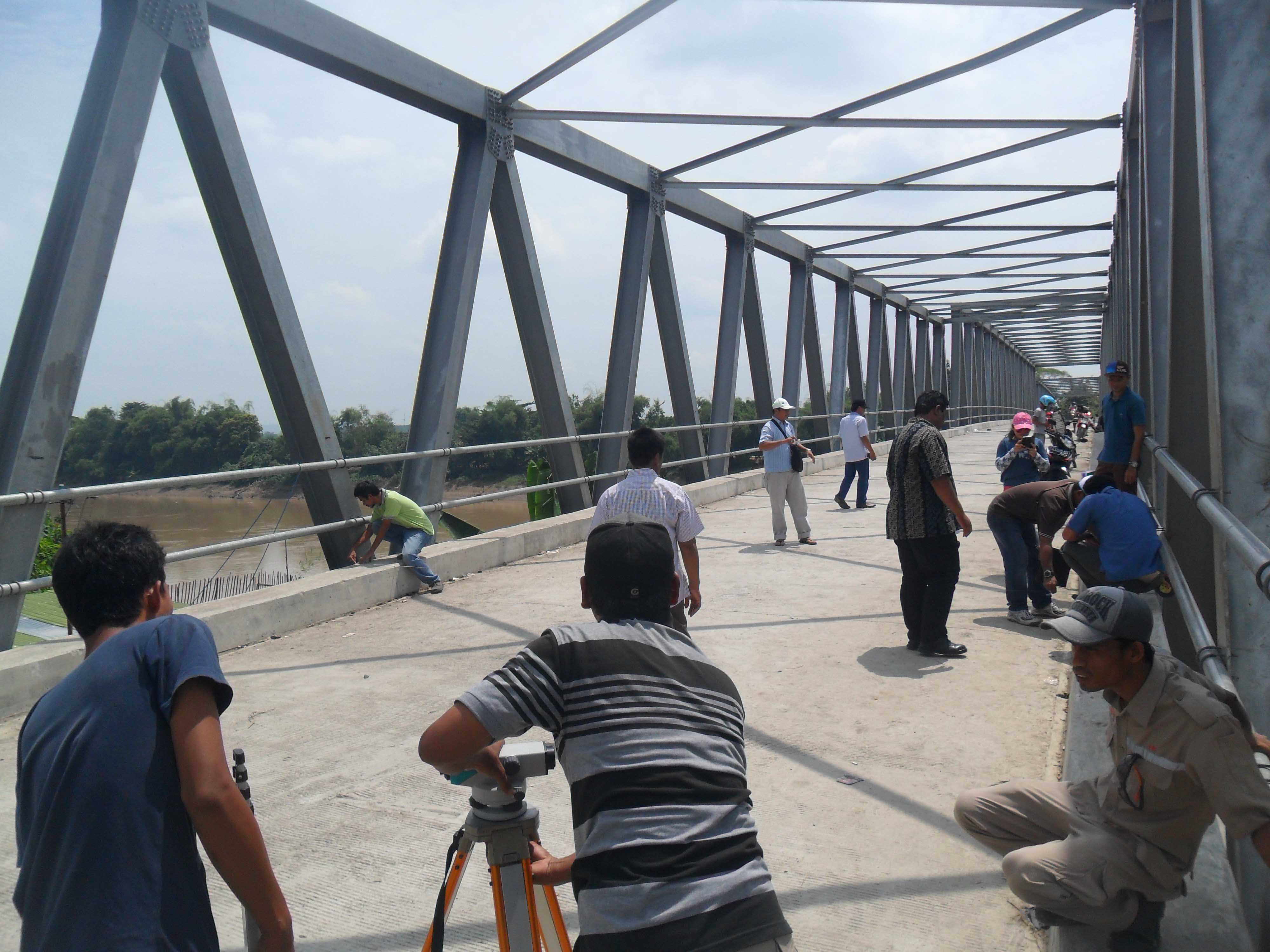 Pemeriksaan Fisik Jembatan Kasiman - Padangan