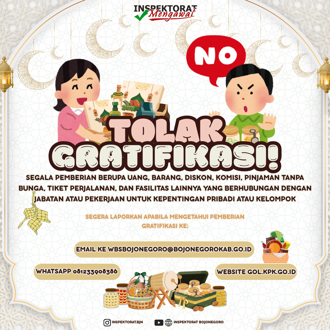 Pencegahan Gratifikasi Hari Raya Idul Fitri 1446H